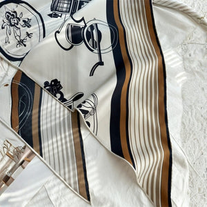 MaraSilk Pure Mulberry Silk Scarf - Triangle Twill MS953