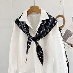 MaraSilk Pure Mulberry Silk Scarf - Triangle Twill MS953