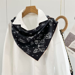 MaraSilk Pure Mulberry Silk Scarf - Triangle Twill MS953