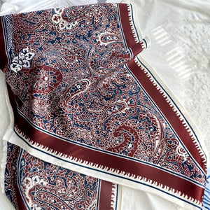 MaraSilk Pure Mulberry Silk Scarf - Triangle Twill MS953