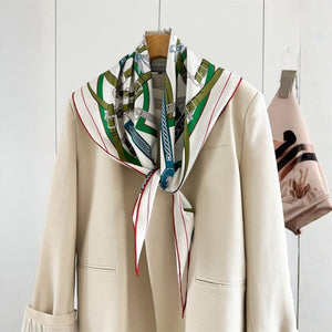 MaraSilk Pure Mulberry Silk Scarf - Triangle Twill MS953