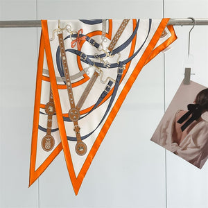 MaraSilk Pure Mulberry Silk Scarf - Triangle Twill MS953