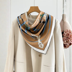 MaraSilk Pure Mulberry Silk Scarf - Triangle Twill MS956