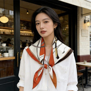 MaraSilk Pure Mulberry Silk Scarf - Triangle Twill MS963