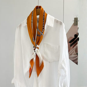 MaraSilk Pure Mulberry Silk Scarf - Triangle Twill MS963