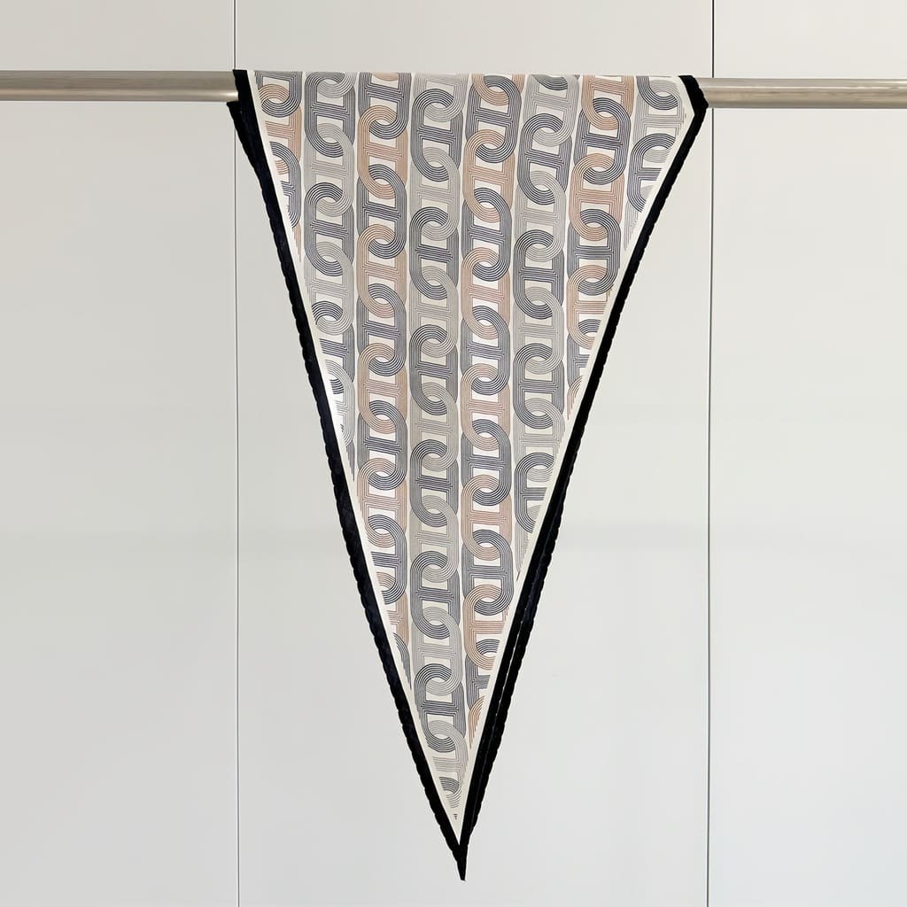 MaraSilk Pure Mulberry Silk-Wool Scarf - Diamond MS813 55" x 17" MS81301