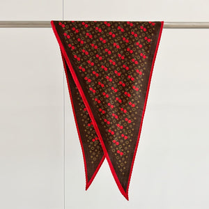 MaraSilk Pure Mulberry Silk-Wool Scarf - Diamond MS813