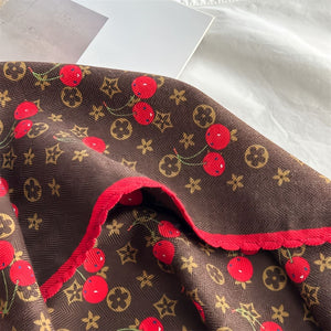 MaraSilk Pure Mulberry Silk-Wool Scarf - Diamond MS813