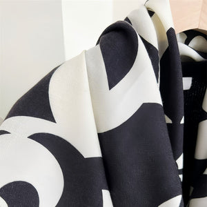 MaraSilk Pure Mulberry Silk-Wool Scarf - Oblong MS826