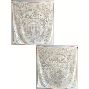 MaraSilk Pure Mulberry Silk-Wool Scarf - Square MS825