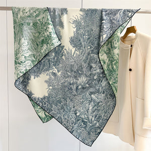 MaraSilk Pure Mulberry Silk-Wool Scarf - Square MS825 51" x 51" MS82507