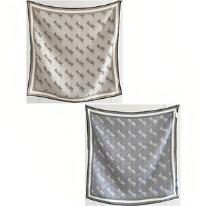 MaraSilk Pure Mulberry Silk-Wool Scarf - Square MS828 25" x 25" MS82807