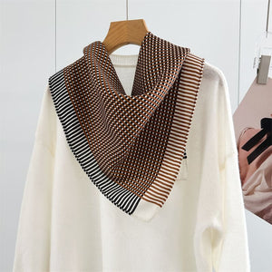 MaraSilk Pure Mulberry Silk-Wool Scarf - Square MS851