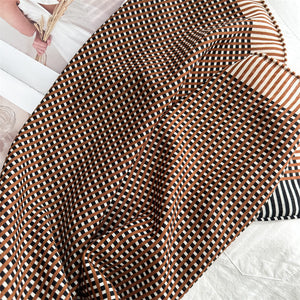 MaraSilk Pure Mulberry Silk-Wool Scarf - Square MS851