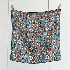 MaraSilk Pure Mulberry Silk-Wool Scarf - Square MS895