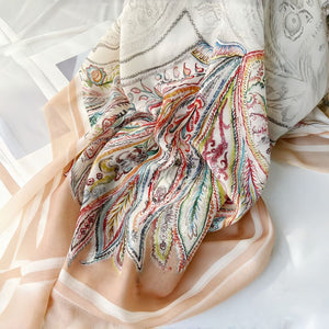 MaraSilk Pure Wool Scarf - Oblong MS819