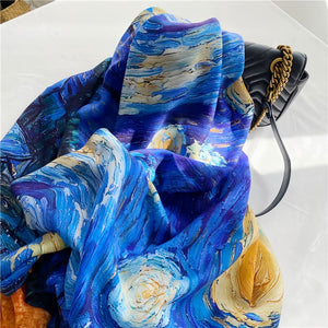 MaraSilk Pure Wool Scarf - Oblong MS820