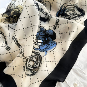 MaraSilk Pure Wool Scarf - Oblong MS821