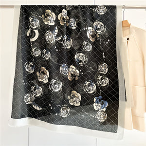 MaraSilk Pure Wool Scarf - Oblong MS821