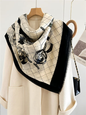 MaraSilk Pure Wool Scarf - Oblong MS821