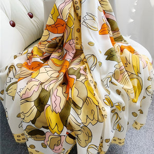 MaraSilk Pure Wool Scarf - Oblong MS824