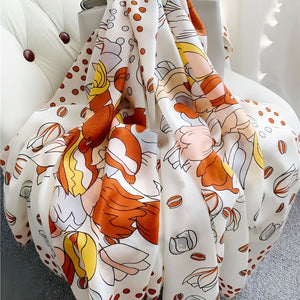 MaraSilk Pure Wool Scarf - Oblong MS824