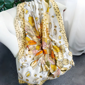 MaraSilk Pure Wool Scarf - Oblong MS824