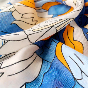 MaraSilk Pure Wool Scarf - Oblong MS824