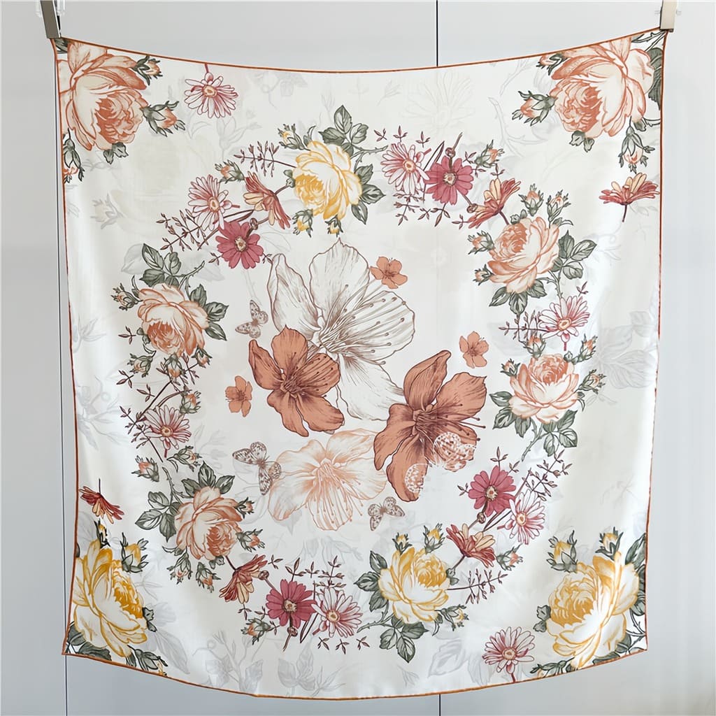 MaraSilk Pure Wool Scarf - Square MS816 37" x 37" MS81601