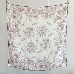 MaraSilk Pure Wool Scarf - Square MS816