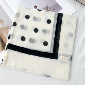 MaraSilk Pure Wool Scarf - Square MS823