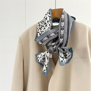 MaraSilk Pure Mulberry Silk Scarf - Ribbon Crepe Satin MS840