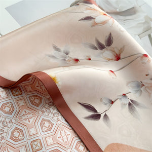 MaraSilk Pure Mulberry Silk Scarf - Ribbon Crepe Satin MS842