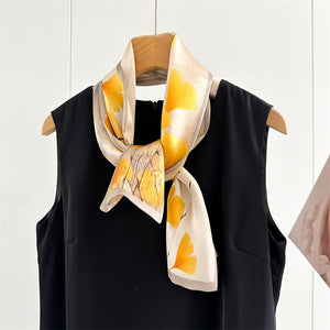 MaraSilk Pure Mulberry Silk Scarf - Ribbon Crepe Satin MS842