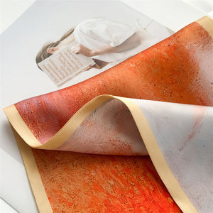 MaraSilk Pure Mulberry Silk Scarf - Ribbon Crepe Satin MS843