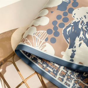 MaraSilk Pure Mulberry Silk Scarf - Ribbon Crepe Satin MS843