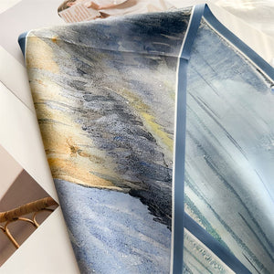 MaraSilk Pure Mulberry Silk Scarf - Ribbon Crepe Satin MS843