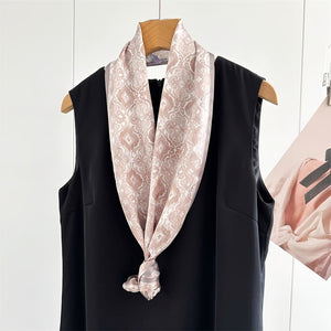 MaraSilk Pure Mulberry Silk Scarf - Ribbon Crepe Satin MS843