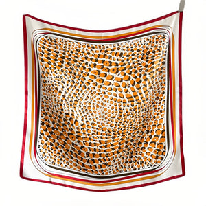 MaraSilk Pure Mulberry Silk Scarf - Square Satin MS829