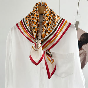 MaraSilk Pure Mulberry Silk Scarf - Square Satin MS829 25" x 25" MS82901