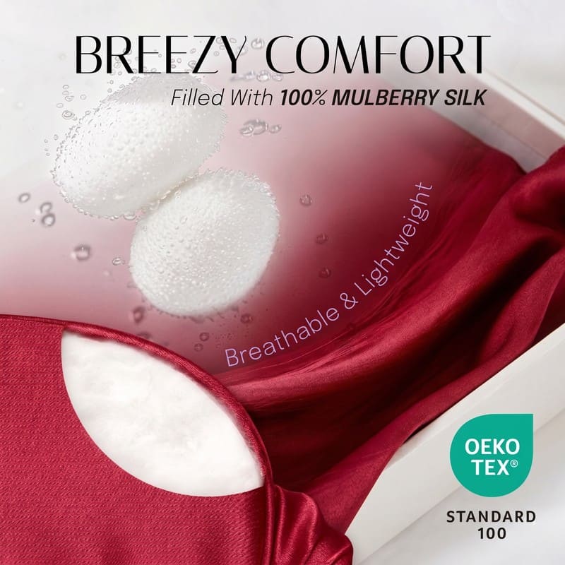 MaraSilk 19-Momme Pure Mulberry Silk Pillowcase Gift Sets - MT01