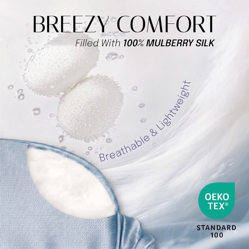 MaraSilk 19-Momme Pure Mulberry Silk Pillowcase Gift Sets - MT01