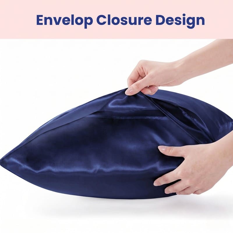 MaraSilk 19-Momme Pure Mulberry Silk Pillowcase - MC05