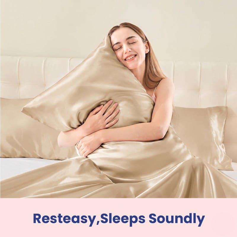 MaraSilk 19-Momme Pure Mulberry Silk Pillowcase - MC05