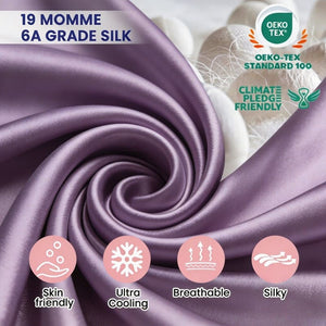MaraSilk 19-Momme Pure Mulberry Silk Pillowcase - MC05