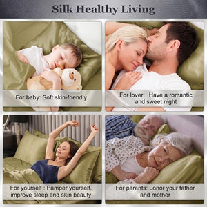 MaraSilk 19-Momme Pure Mulberry Silk Pillowcase - MC05