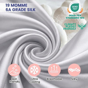 MaraSilk 19-Momme Pure Mulberry Silk Pillowcase - MC05