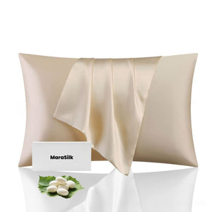 MaraSilk 19-Momme Pure Mulberry Silk Pillowcase - MC05