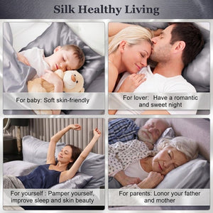 MaraSilk 19-Momme Pure Mulberry Silk Pillowcase - MC05