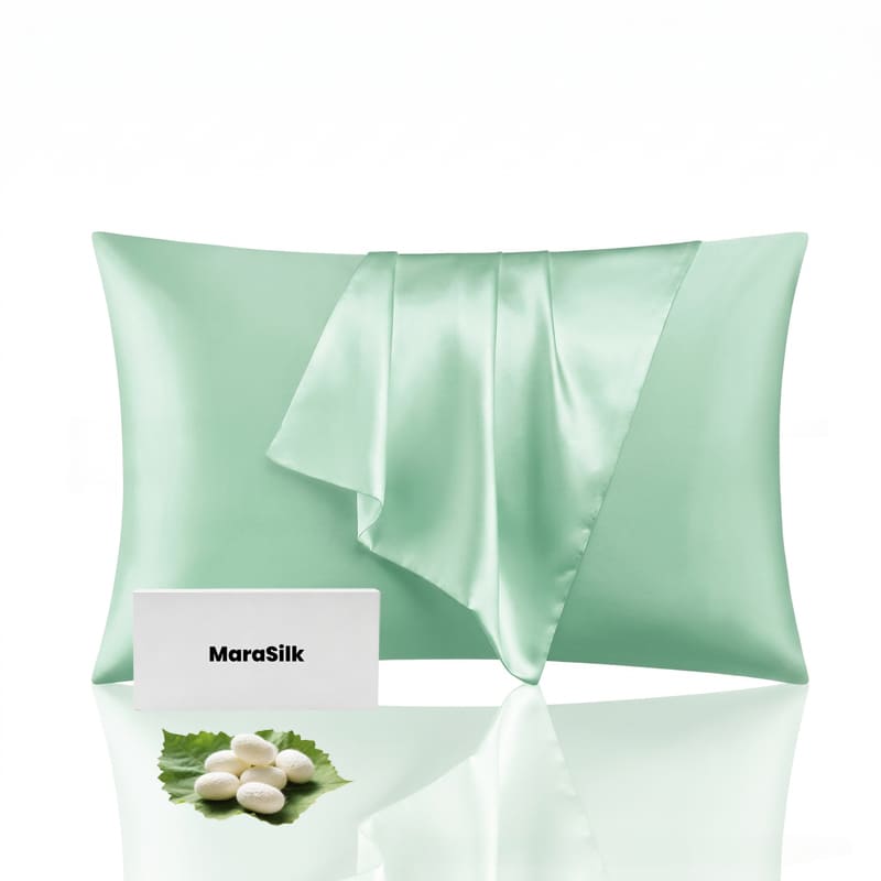 MaraSilk 19-Momme Pure Mulberry Silk Pillowcase - MC05